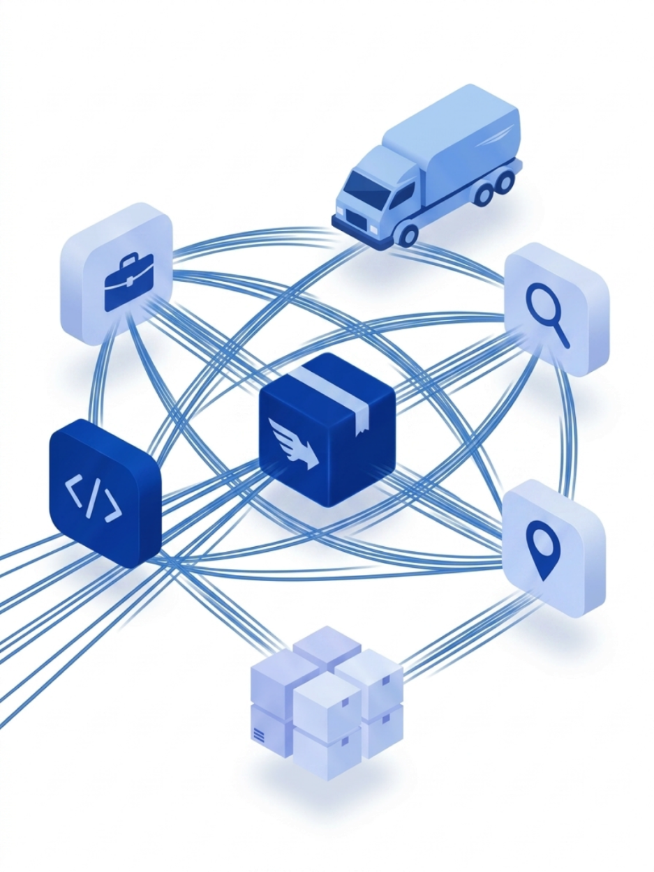 HMV product network illustration